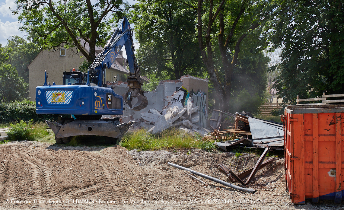 15.06.2023 - Abriss und Neubau der Maikäfersiedlung in Berga am LAim und Neuperlach